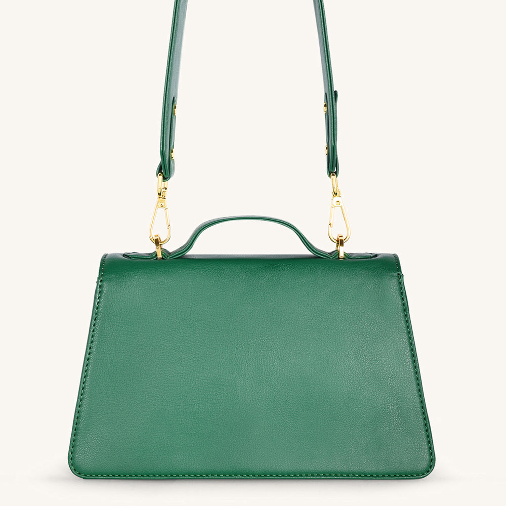 Mira & Moss Novelle Shoulder Bagn - Malachite Green