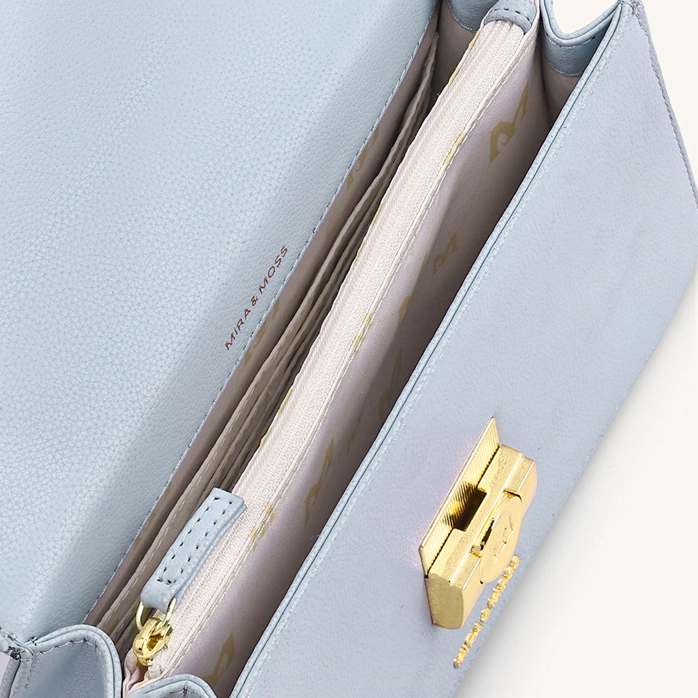 Mira & Moss Novelle Shoulder Bag - Ice Blue