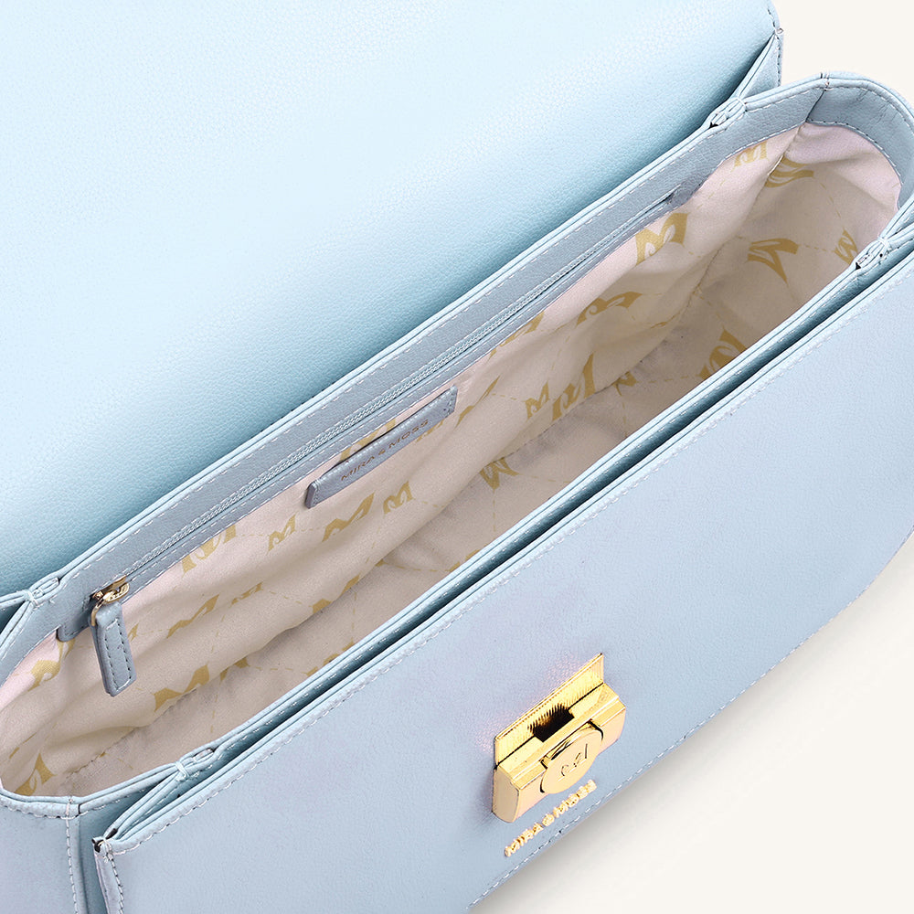 Mira & Moss Ravenne Shoulder Bag - Ice Blue