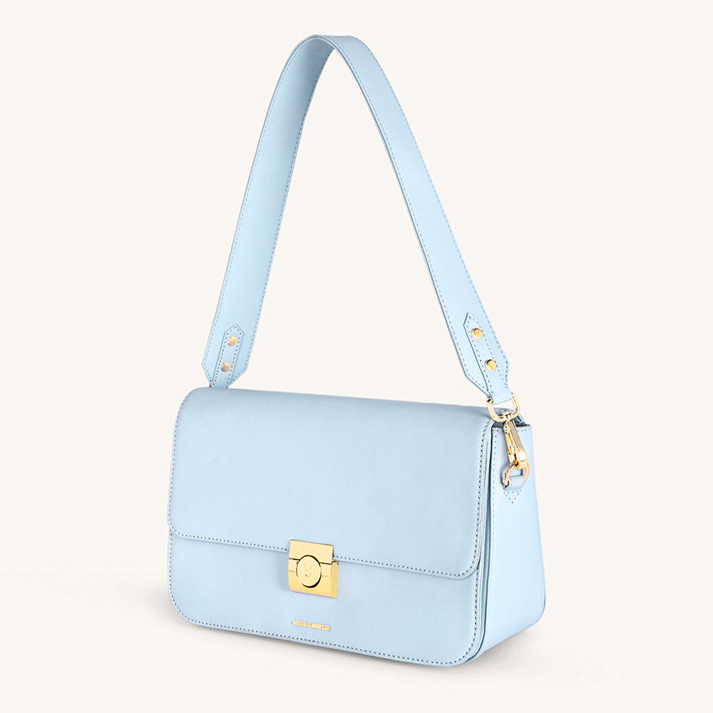 Mira & Moss Ravenne Shoulder Bag - Ice Blue