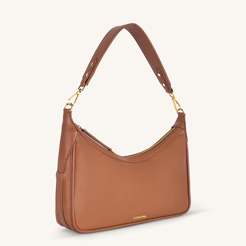 Mira & Moss Celeste Shoulder Bag - Tan