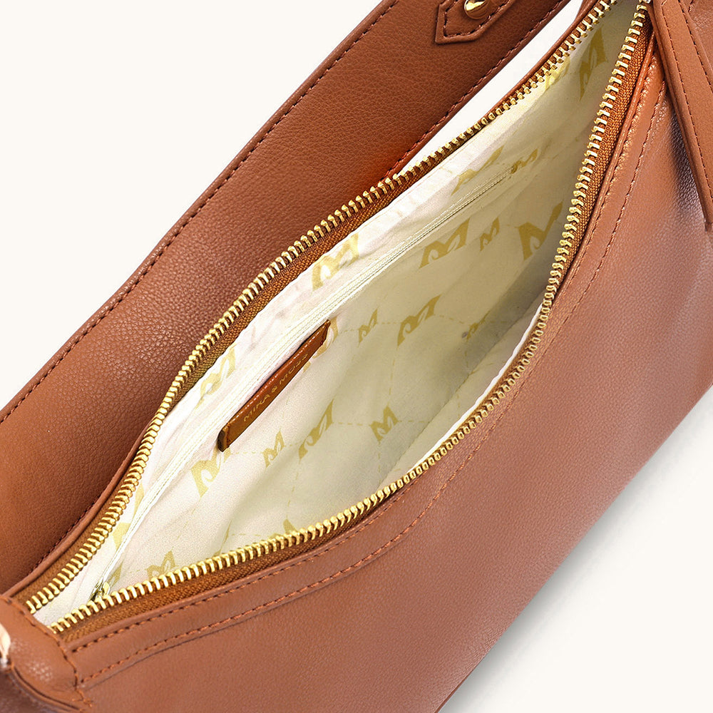 Mira & Moss Celeste Shoulder Bag - Tan