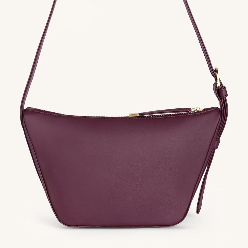 Mira & Moss Marceline Shoulder  Bag - Plum