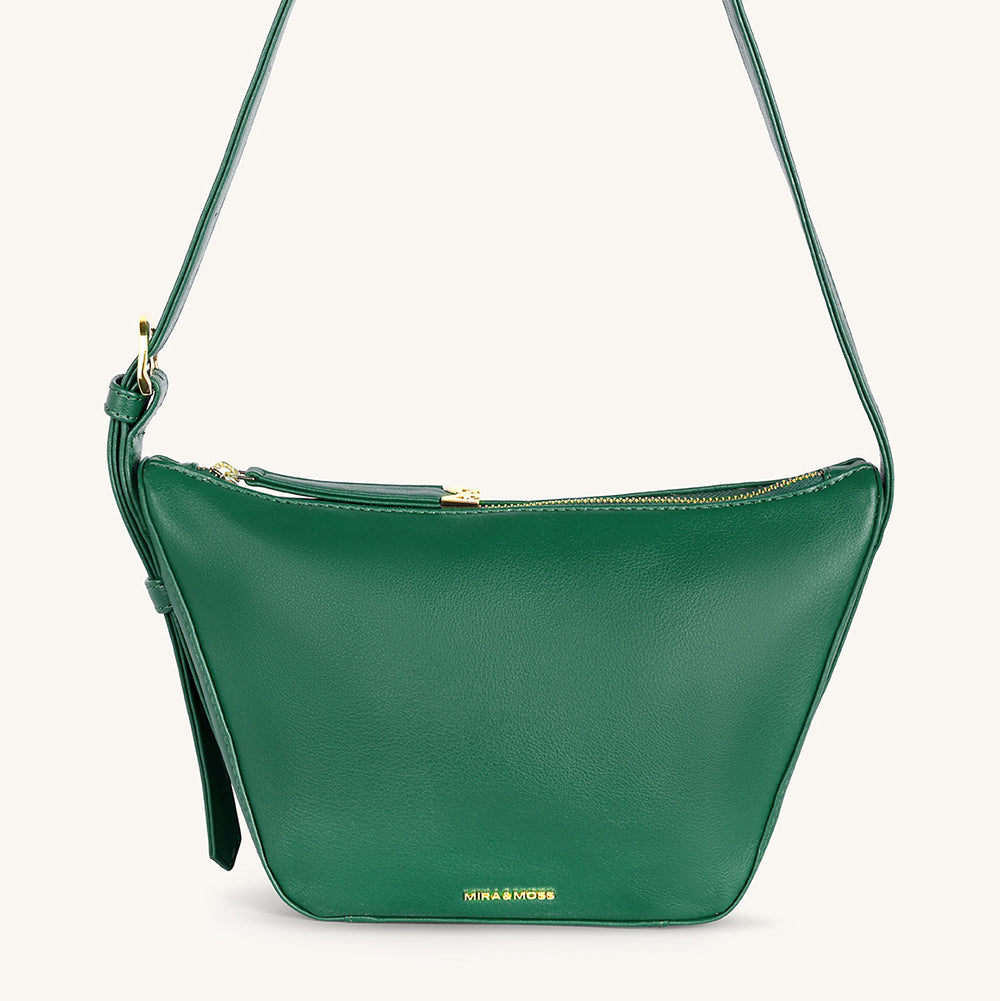 Mira & Moss Marceline Shoulder  Bag - Malachite Green