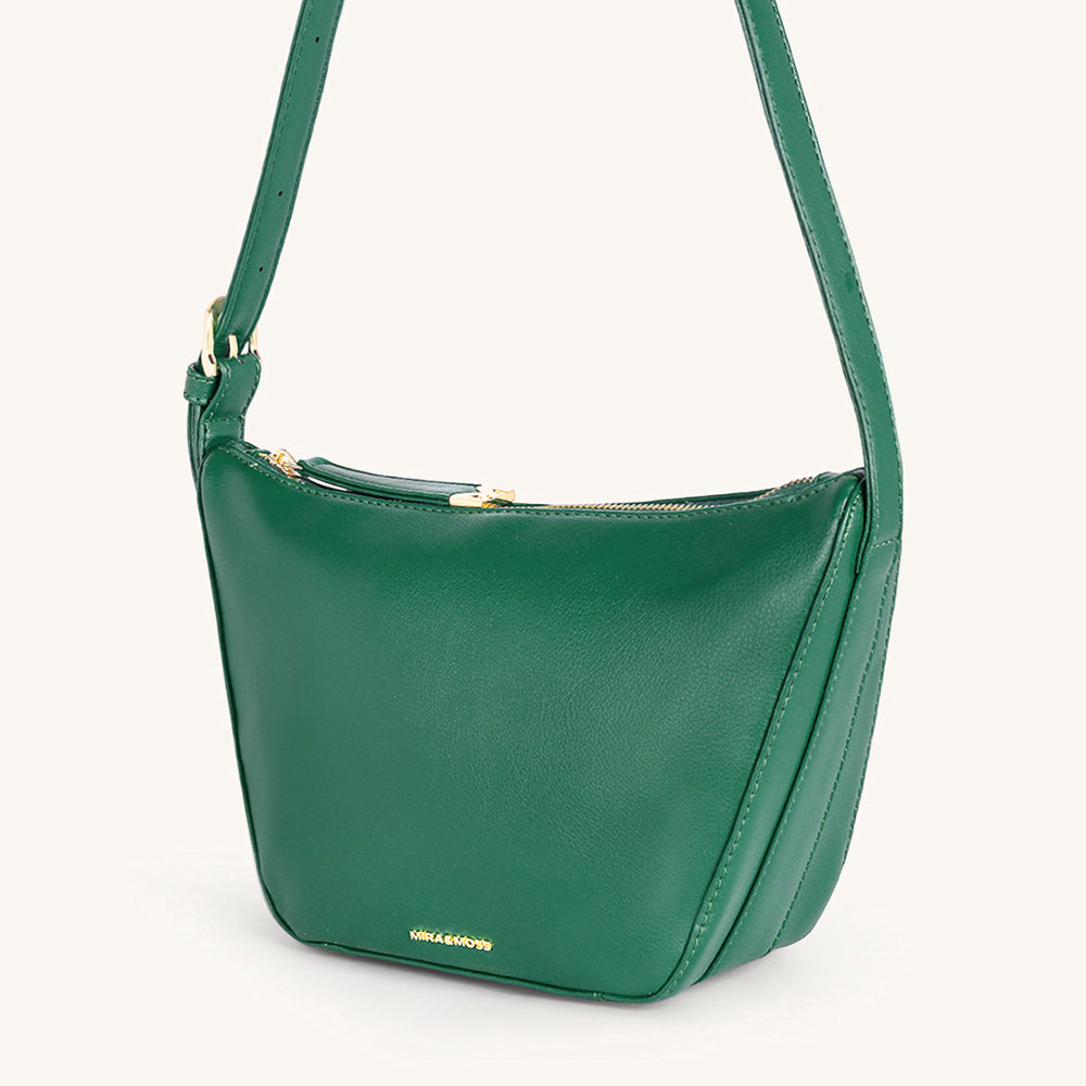 Mira & Moss Marceline Shoulder  Bag - Malachite Green