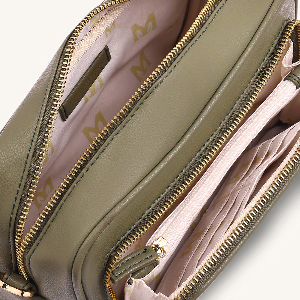 Mira & Moss Lucienne Crossbody Bag - Burnt Olive