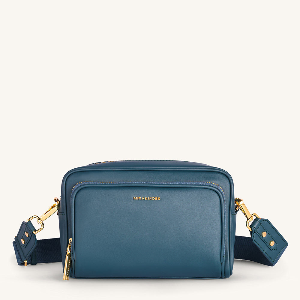 Mira & Moss Lucienne Crossbody Bag - Pine Teal