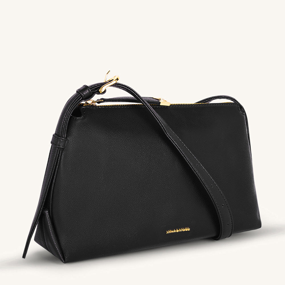 Mira & Moss Audrey Crossbody Bag - Black