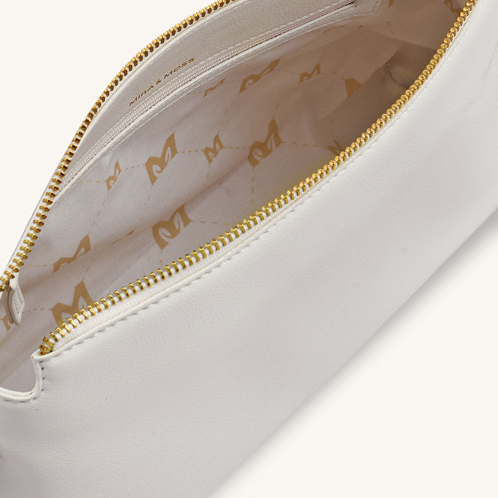 Mira & Moss Audrey Crossbody Bag - Ivory