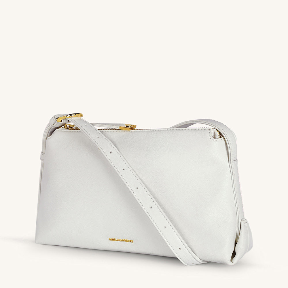 Mira & Moss Audrey Crossbody Bag - Ivory