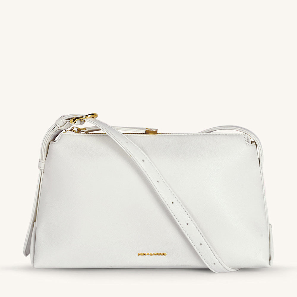 Mira & Moss Audrey Crossbody Bag - Ivory
