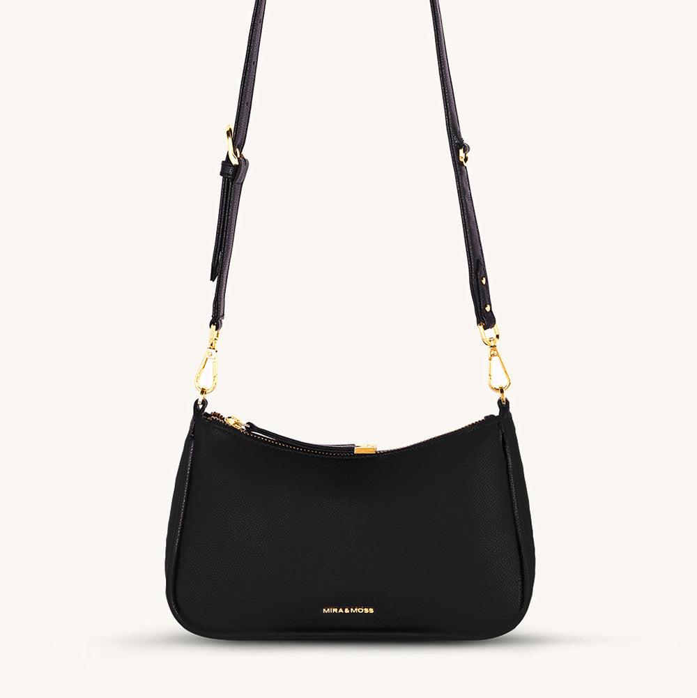 Mira & Moss Madisson Crossbody Bag - Black