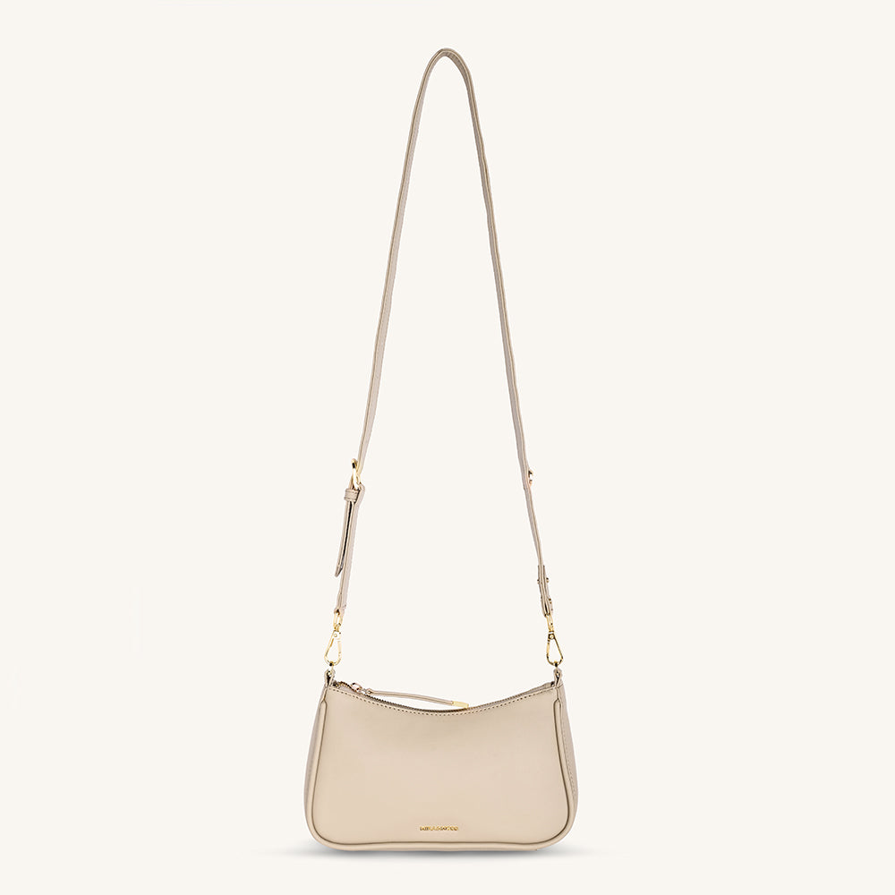 Mira & Moss Madisson Crossbody Bag - Light Taupe