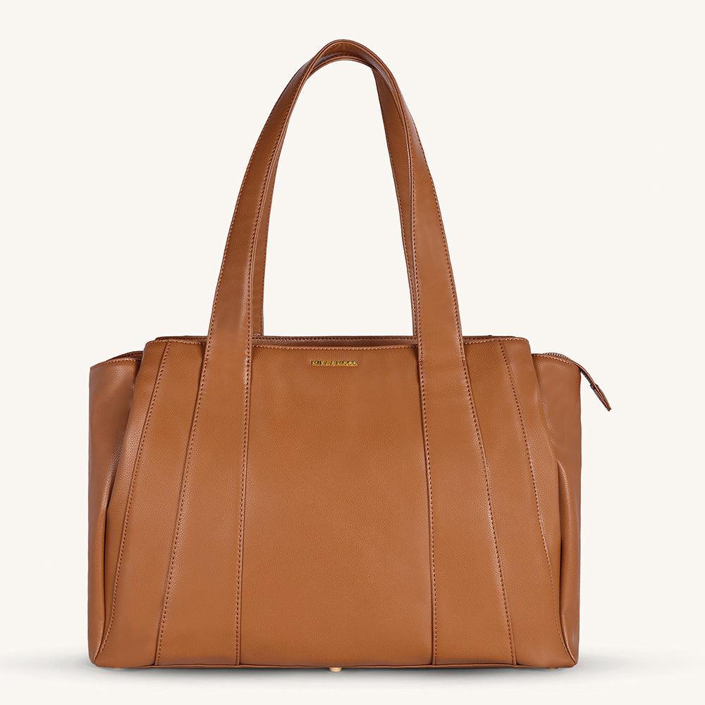 Mira & Moss Victoria Tote Bag - Tan