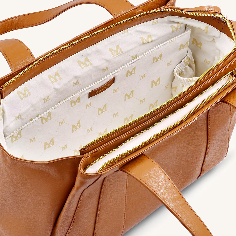 Mira & Moss Victoria Tote Bag - Tan