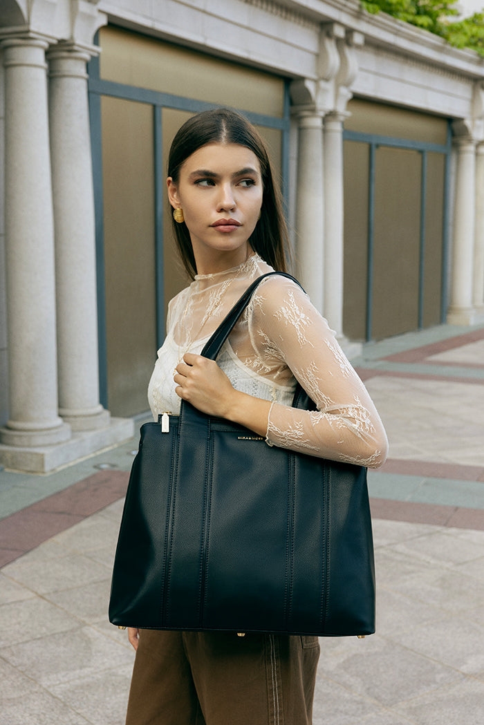 Mira & Moss Laurel Tote Bag - Black