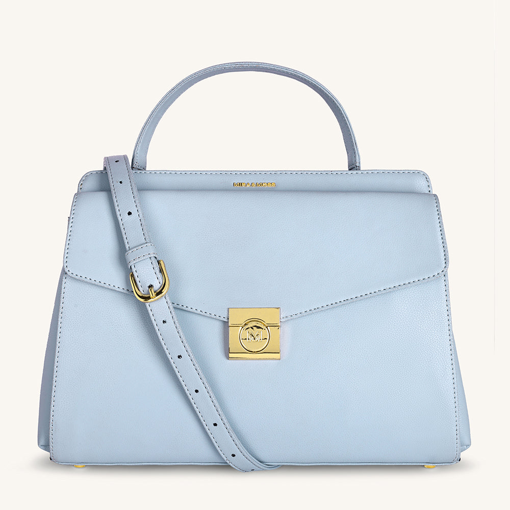 Mira & Moss Beverly Crossbody Bag - Ice Blue