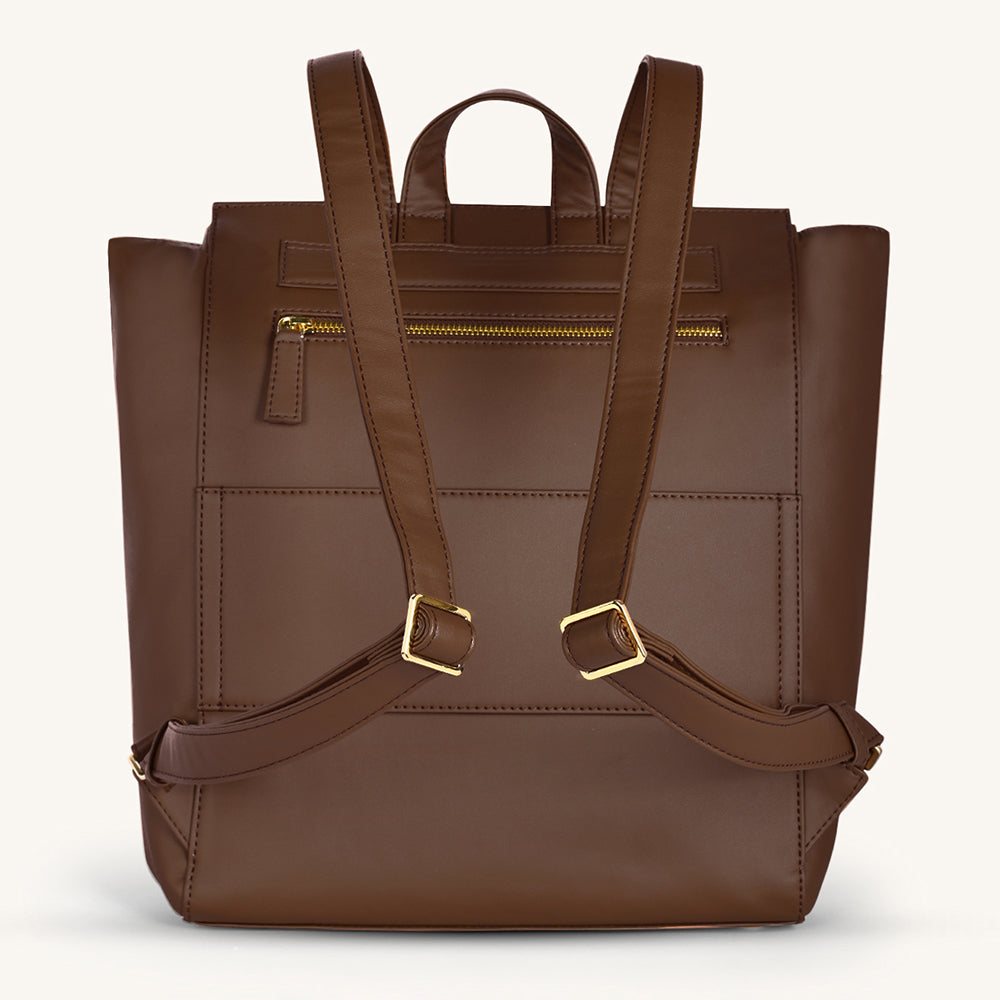 Mira & Moss Phoenix Backpack - Chocolate Latte