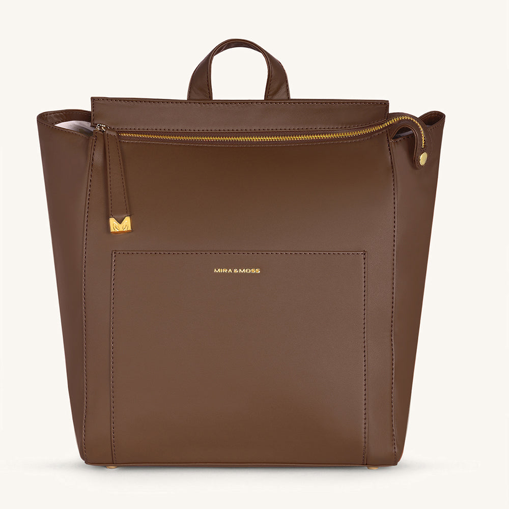 Mira & Moss Phoenix Backpack - Chocolate Latte