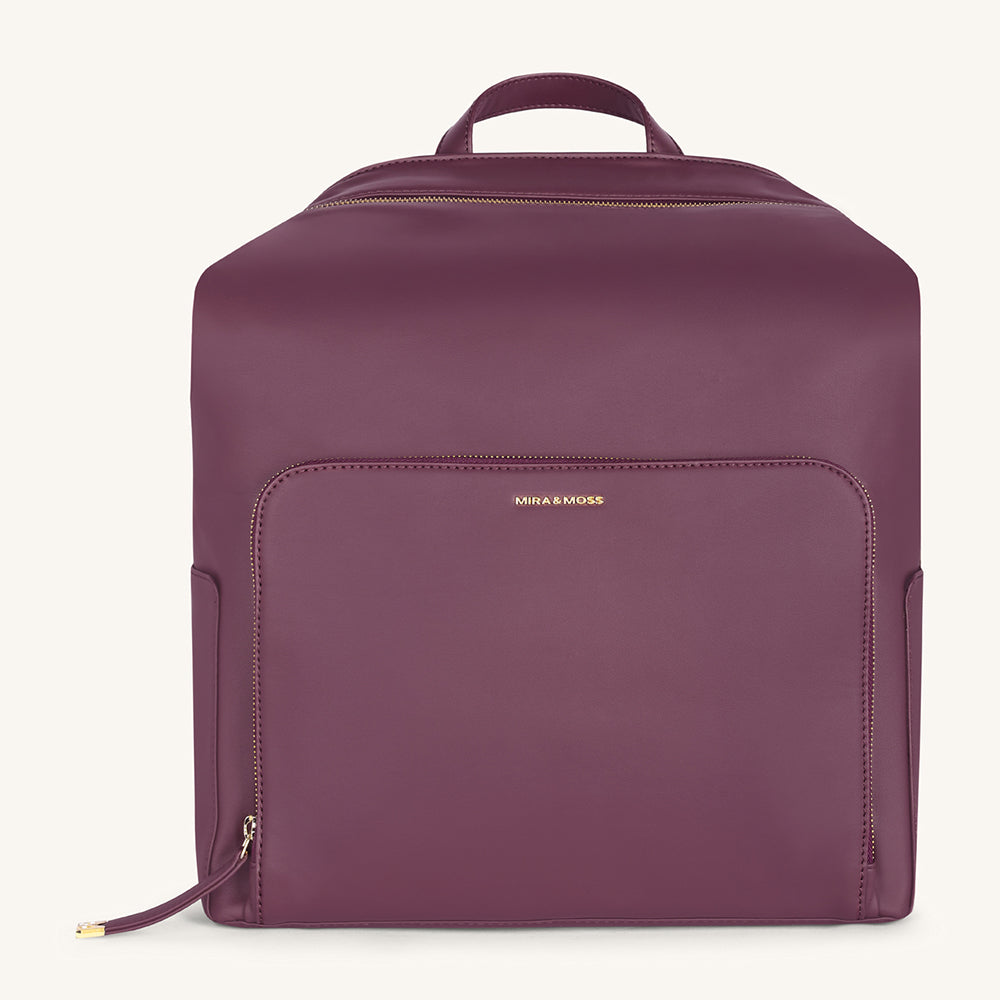 Mira & Moss Harper Backpack - Plum