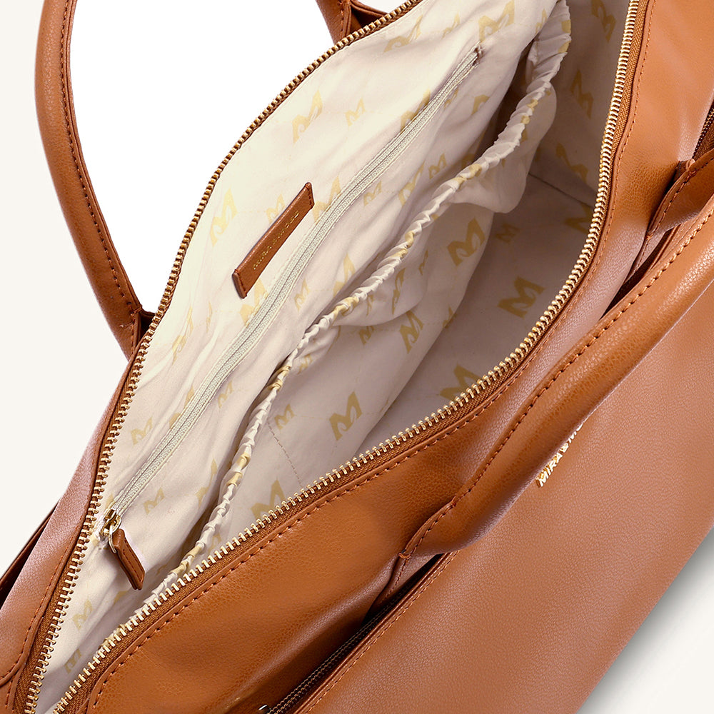 Mira & Moss Athena Duffel - Tan