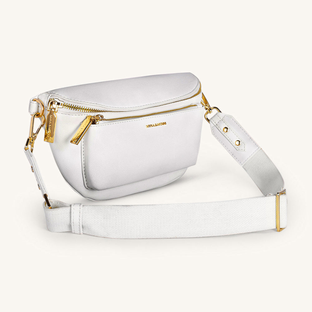Mira & Moss Blair Fanny Bag - Ivory