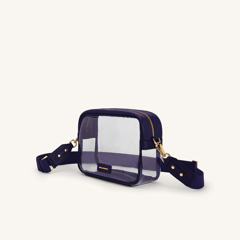 Mira & Moss Cleo Clear Bag - Future Dusk