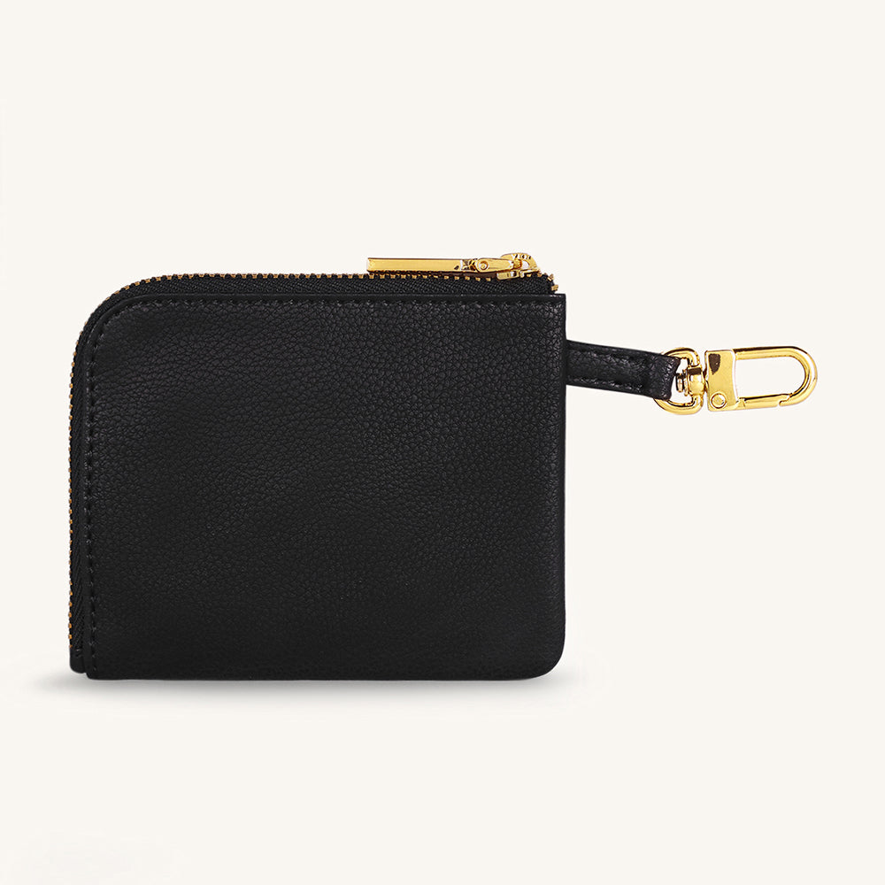 Mira & Moss Nova Compact Wallet - Black