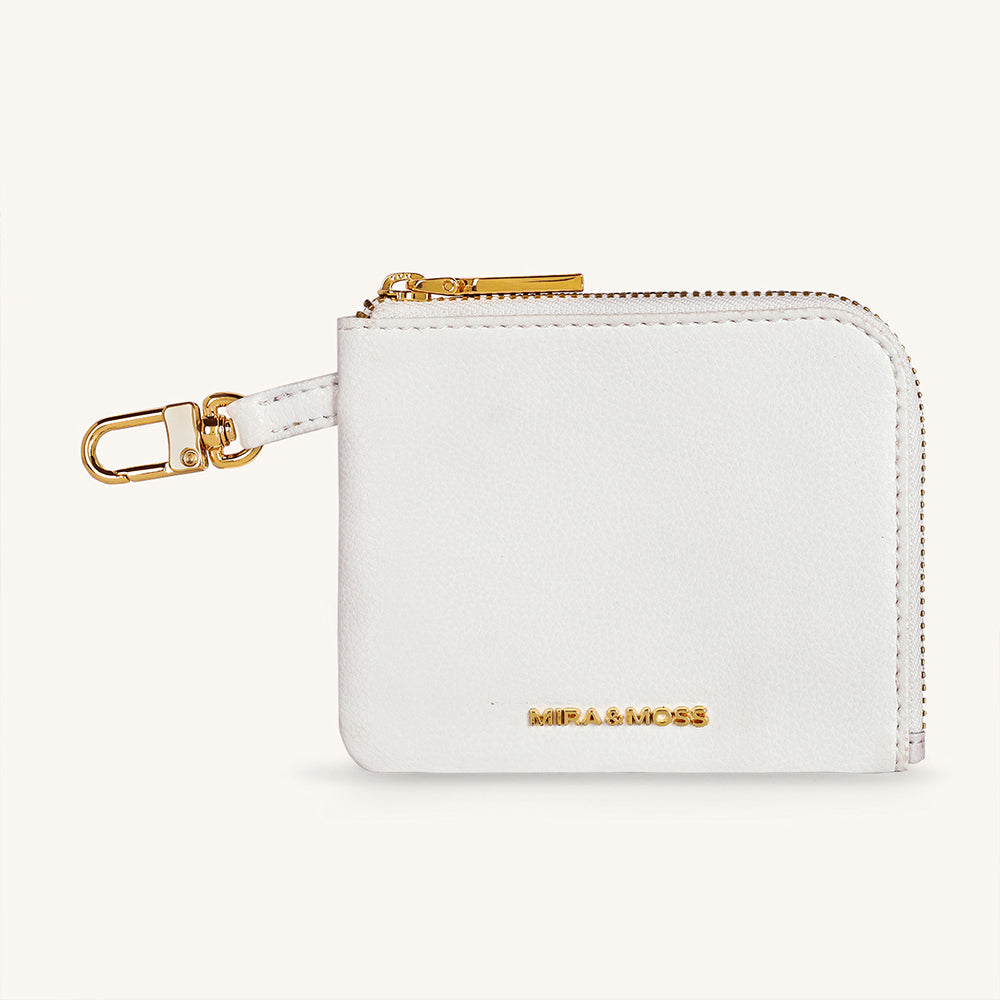 Mira & Moss Nova Compact Wallet - Ivory