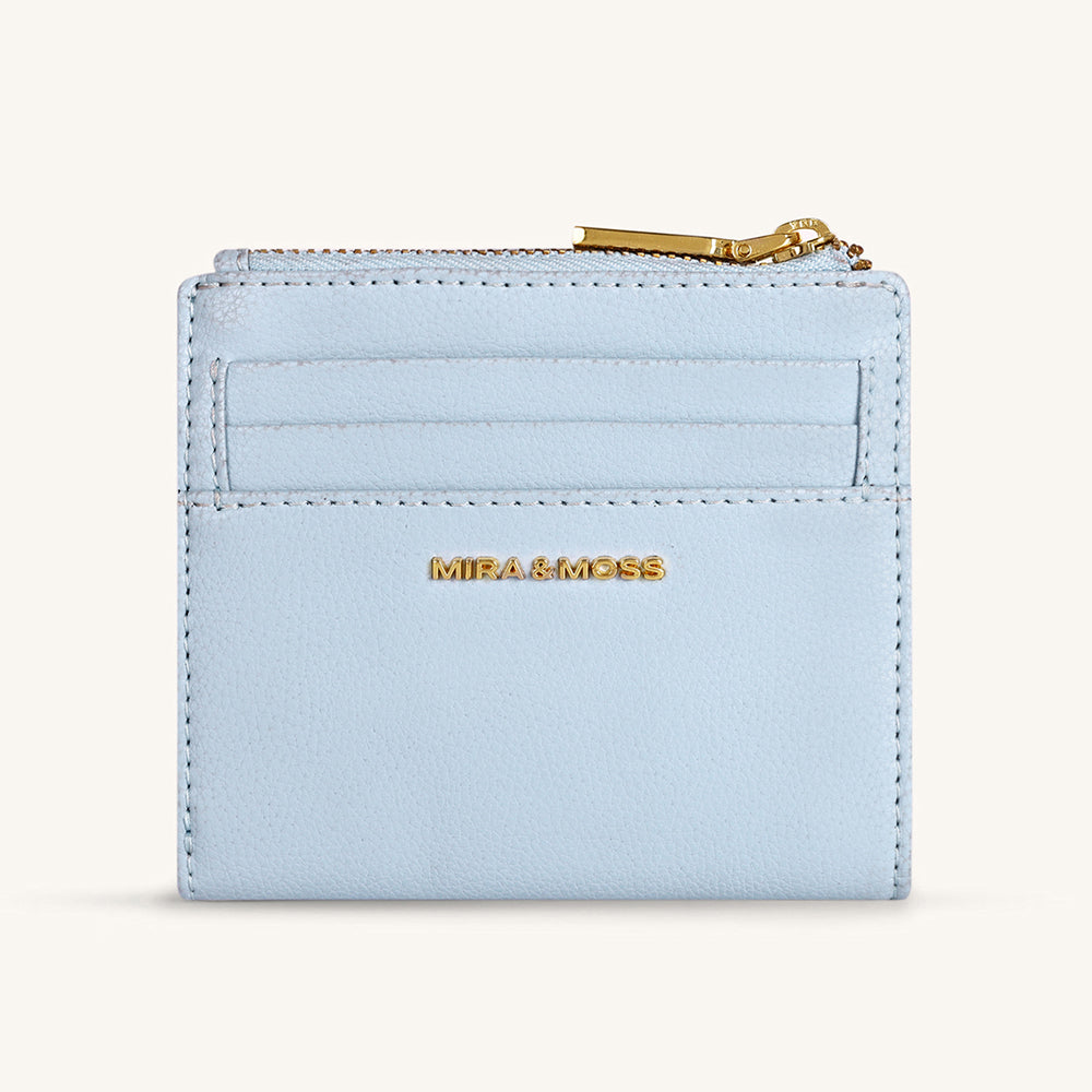 Mira & Moss Regina Compact Wallet - Ice Blue