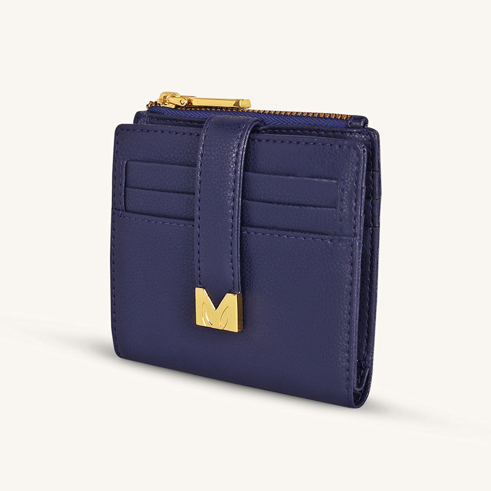 Mira & Moss Regina Compact Wallet - Future Dusk