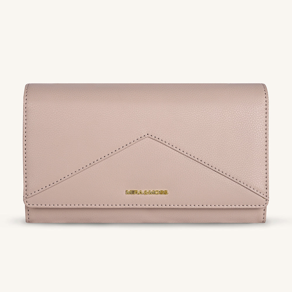 Mira & Moss Napa Long Wallet - Transcendent Pink