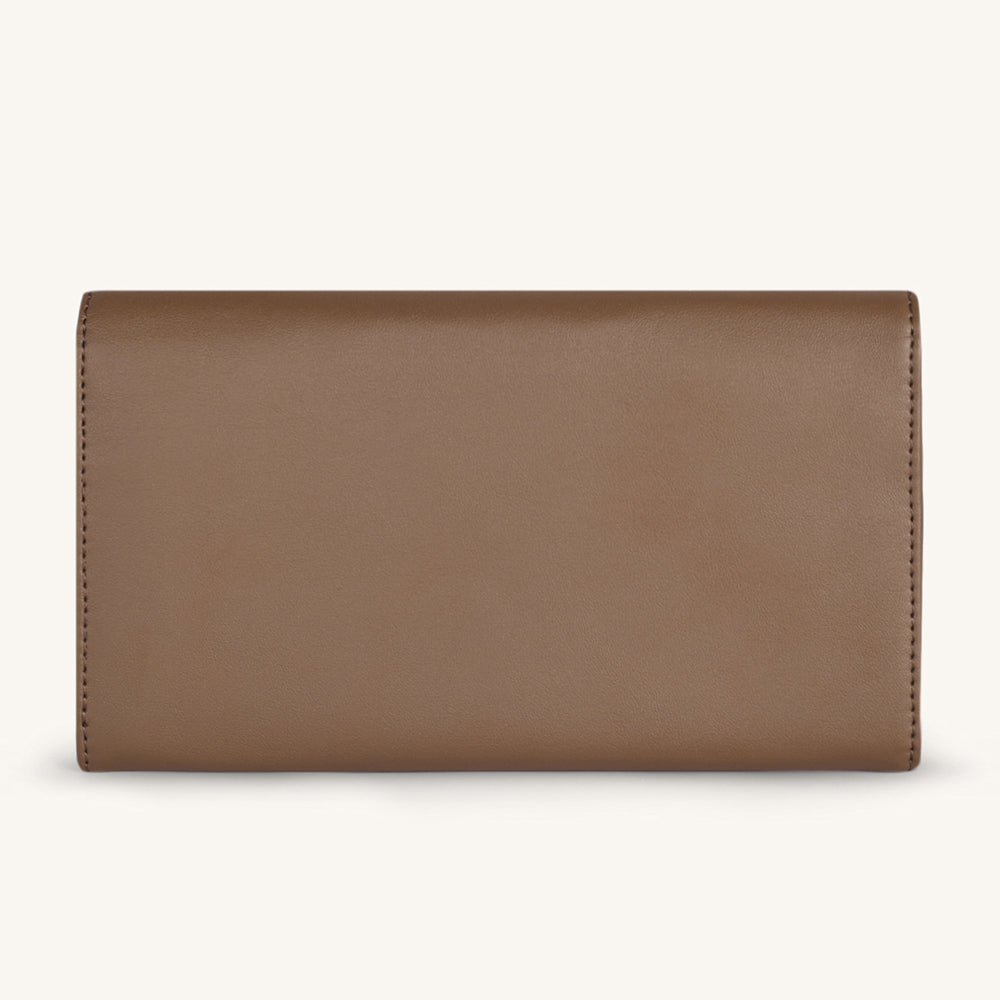 Mira & Moss Napa Long Wallet - Chocolate Latte