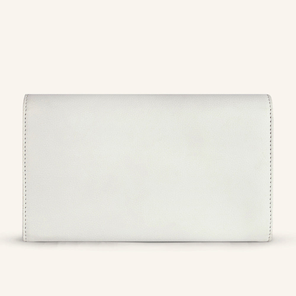 Mira & Moss Napa Long Wallet - Ivory
