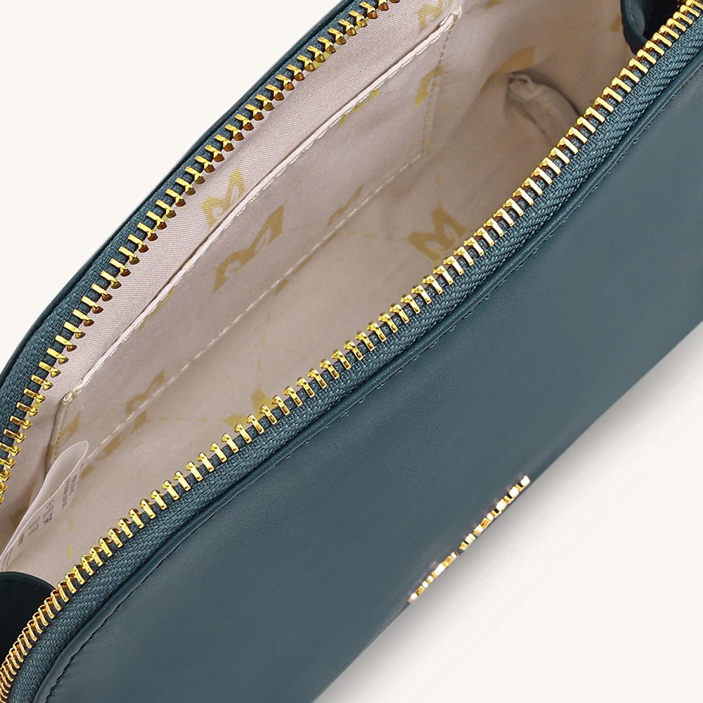 Mira & Moss Genevieve Wristlet - Pine Teal