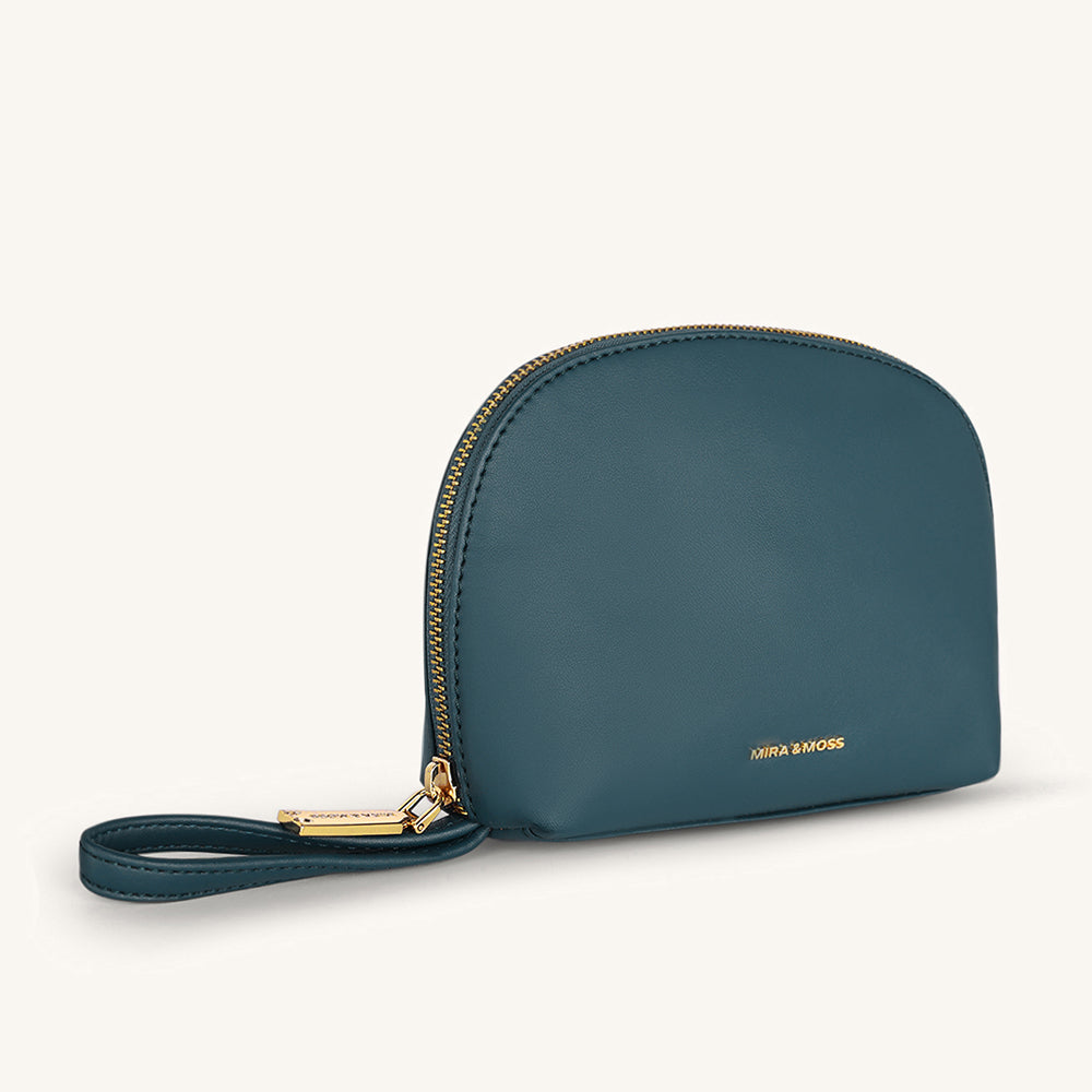 Mira & Moss Genevieve Wristlet - Pine Teal
