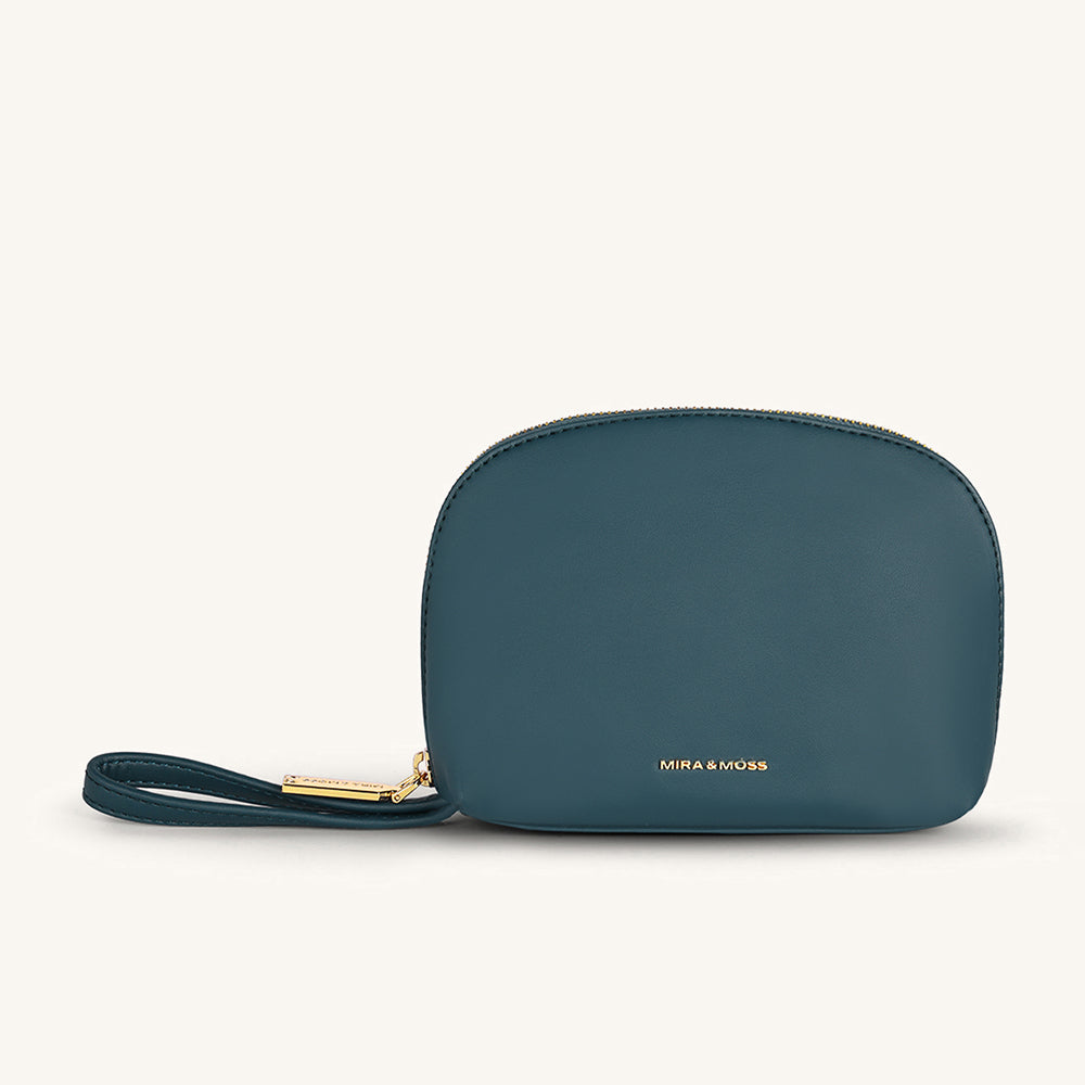 Mira & Moss Genevieve Wristlet - Pine Teal