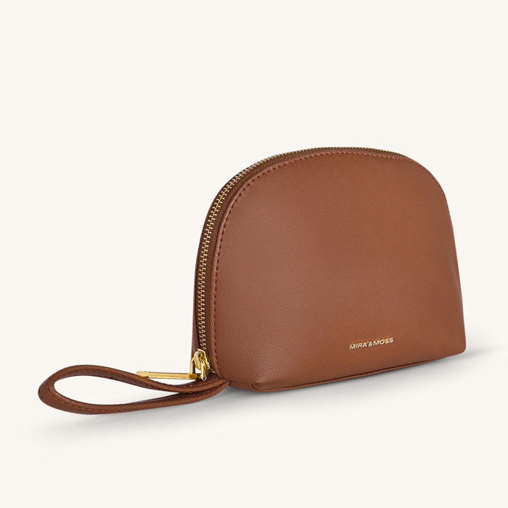 Mira & Moss Genevieve Wristlet - Tan