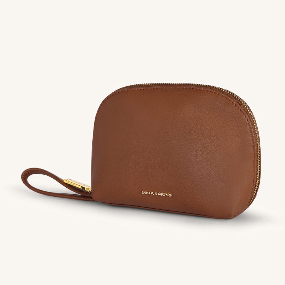 Mira & Moss Genevieve Wristlet - Tan