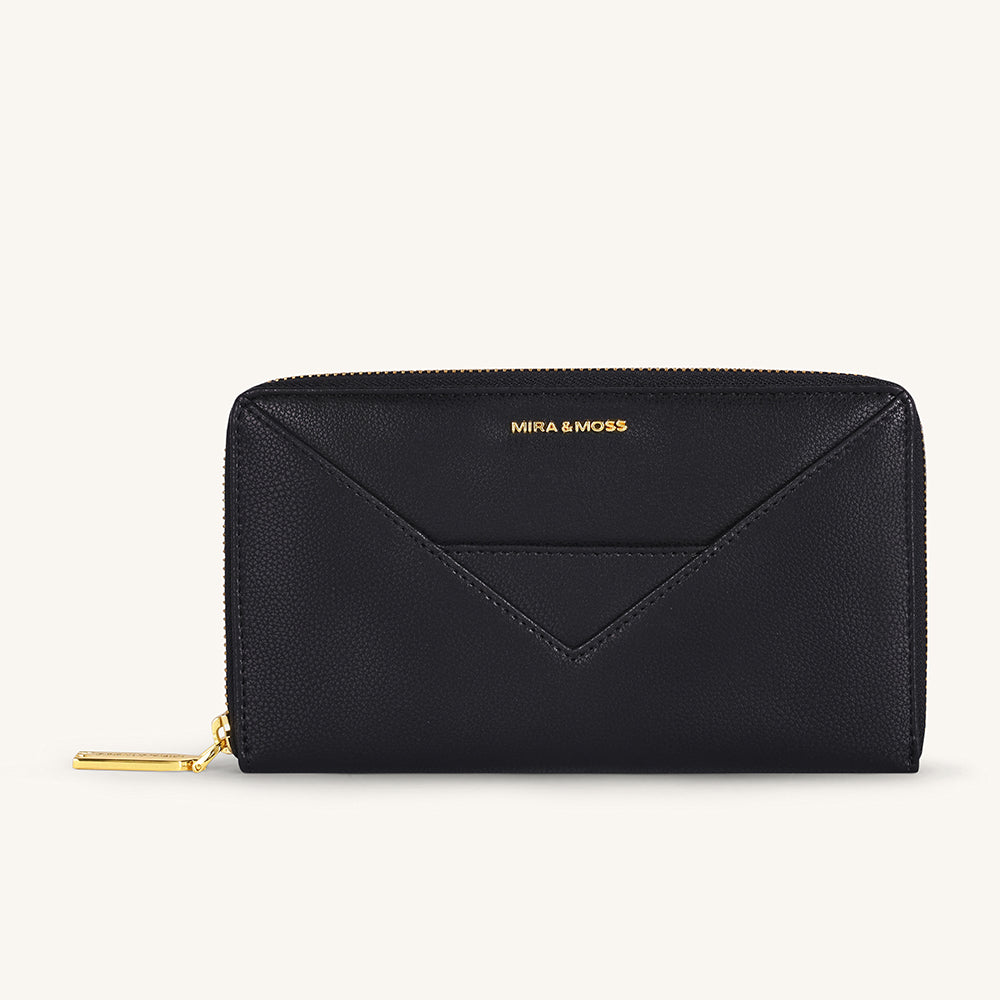 Mira & Moss Corrine Long Wallet - Black