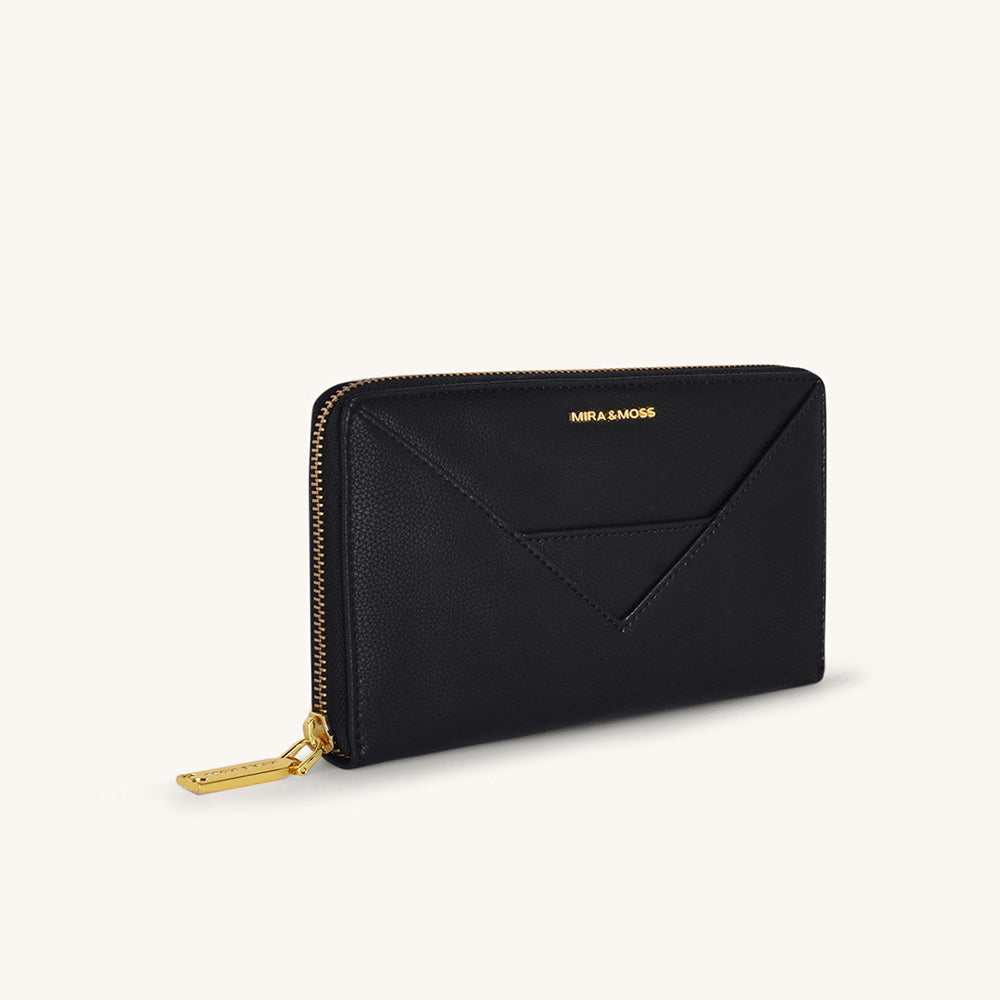 Mira & Moss Corrine Long Wallet - Black
