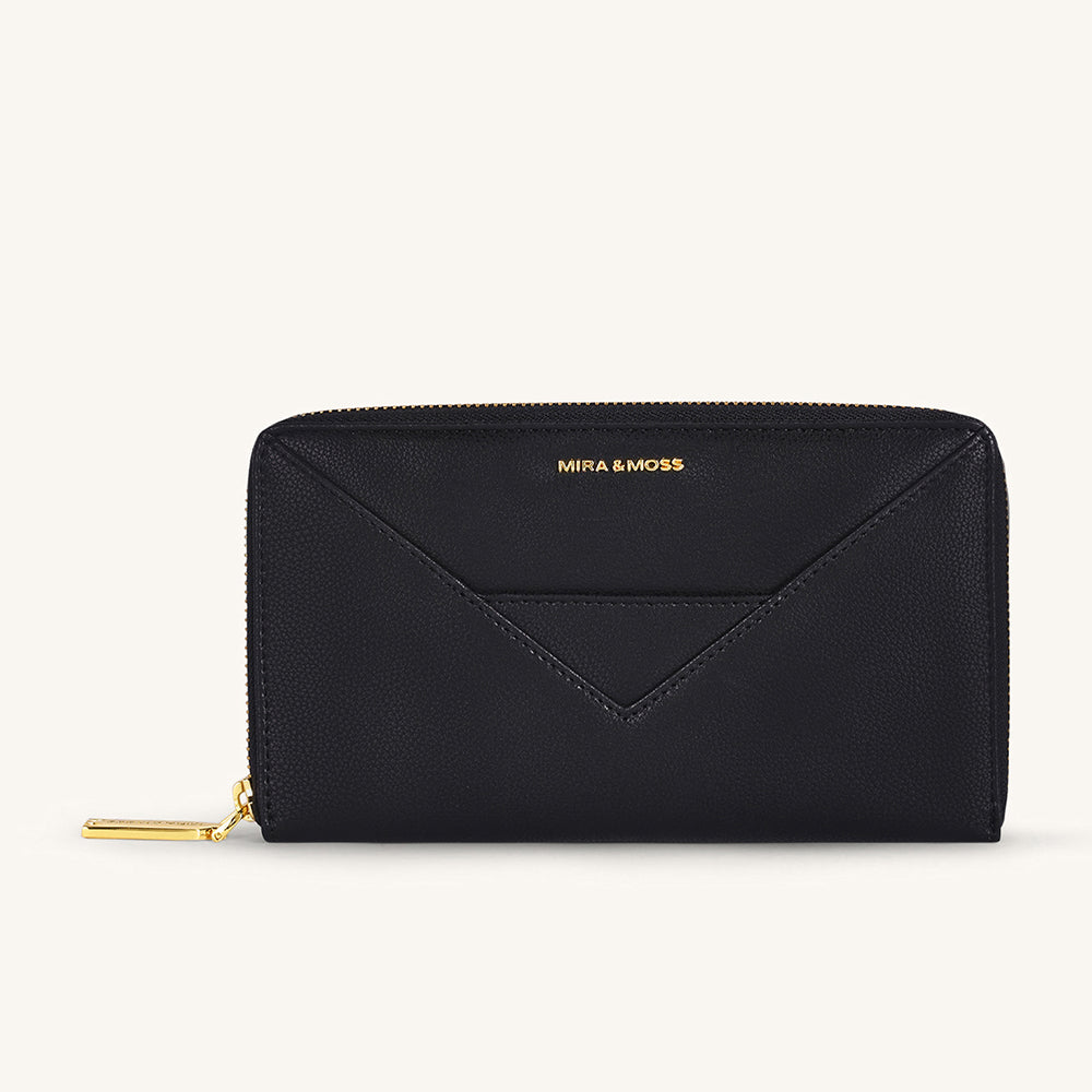Mira & Moss Corrine Long Wallet - Black