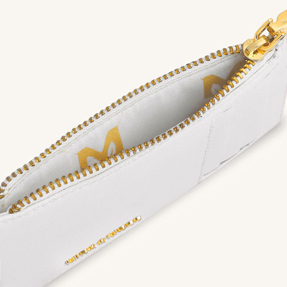 Ruby Card Wallet - Ivory