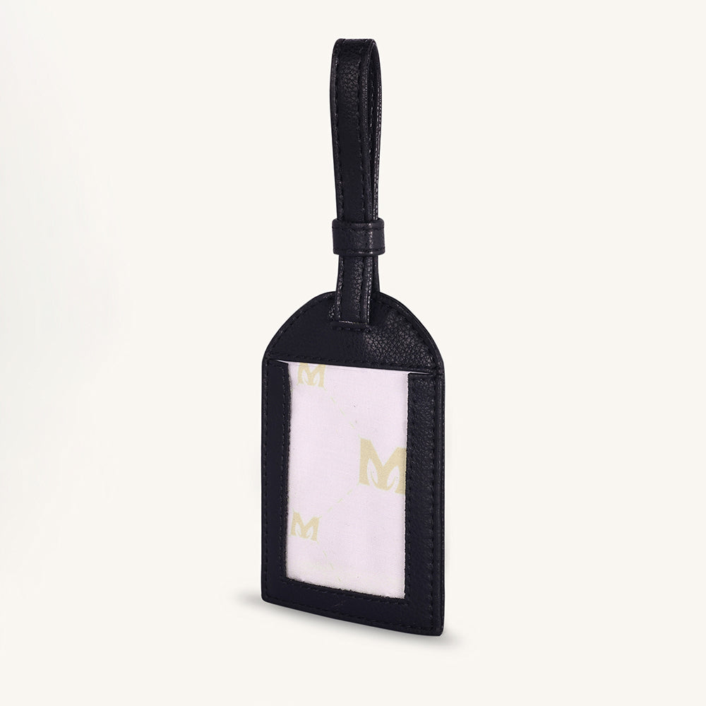 Alexis Travel Tag - Black