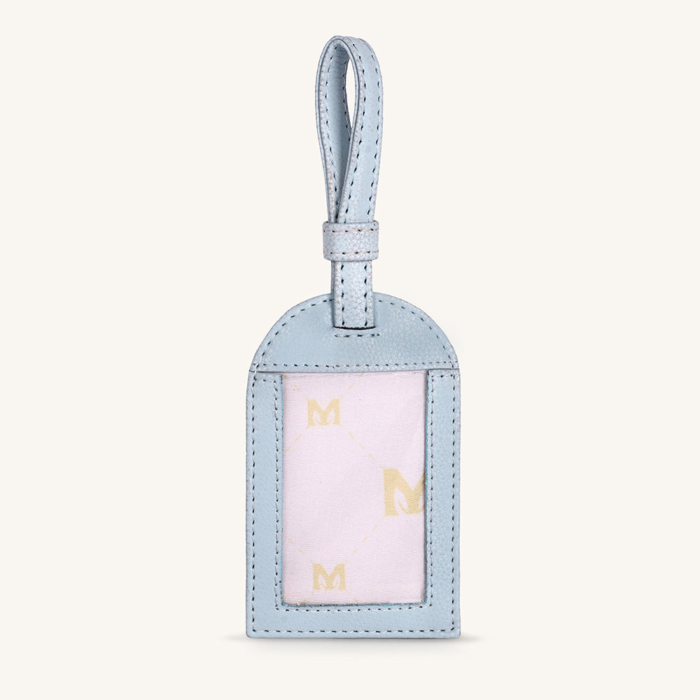 Alexis Travel Tag - Ice Blue