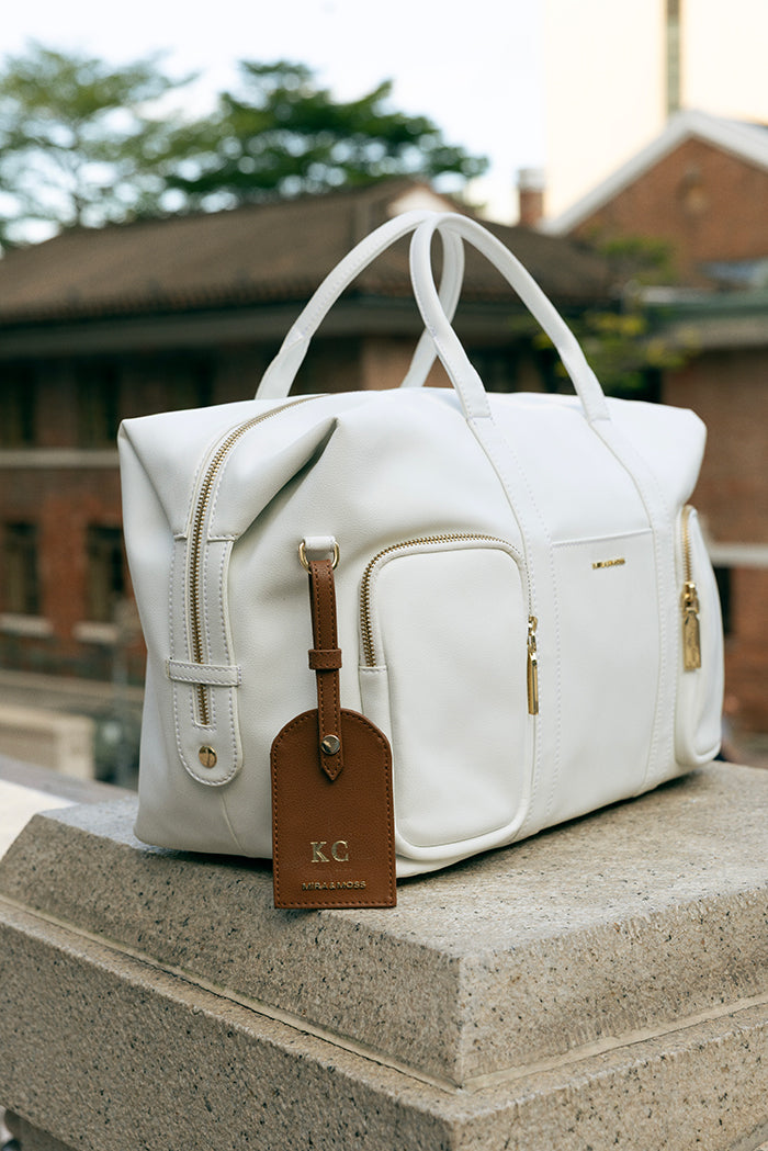 Alexis Travel Tag - Tan