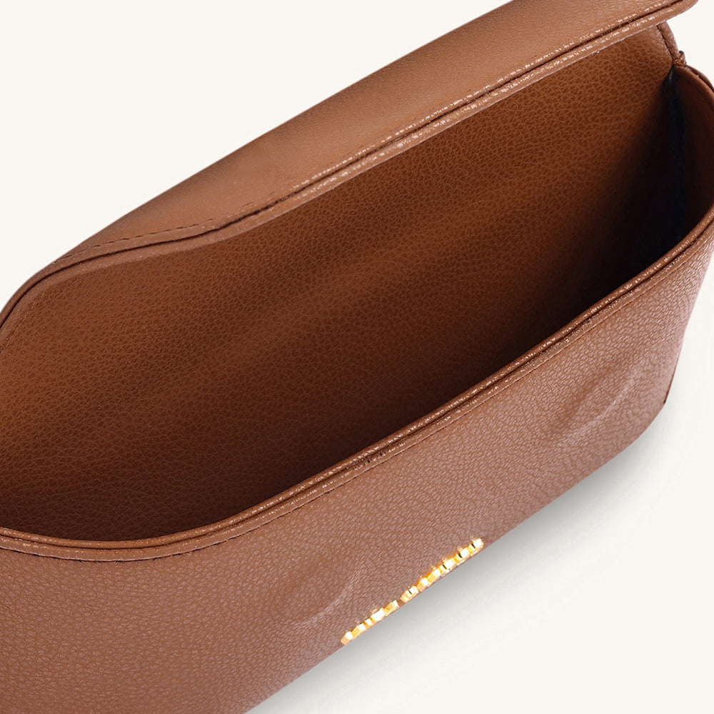 Olivia Eyewear Case - Tan