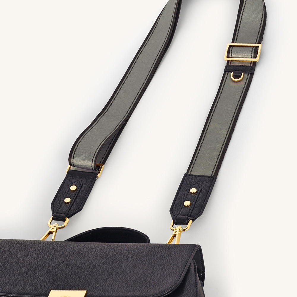 Marissa Coordinate Bag Strap - Charcoal
