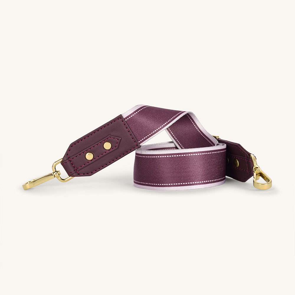 Marissa Coordinate Bag Strap - Plum