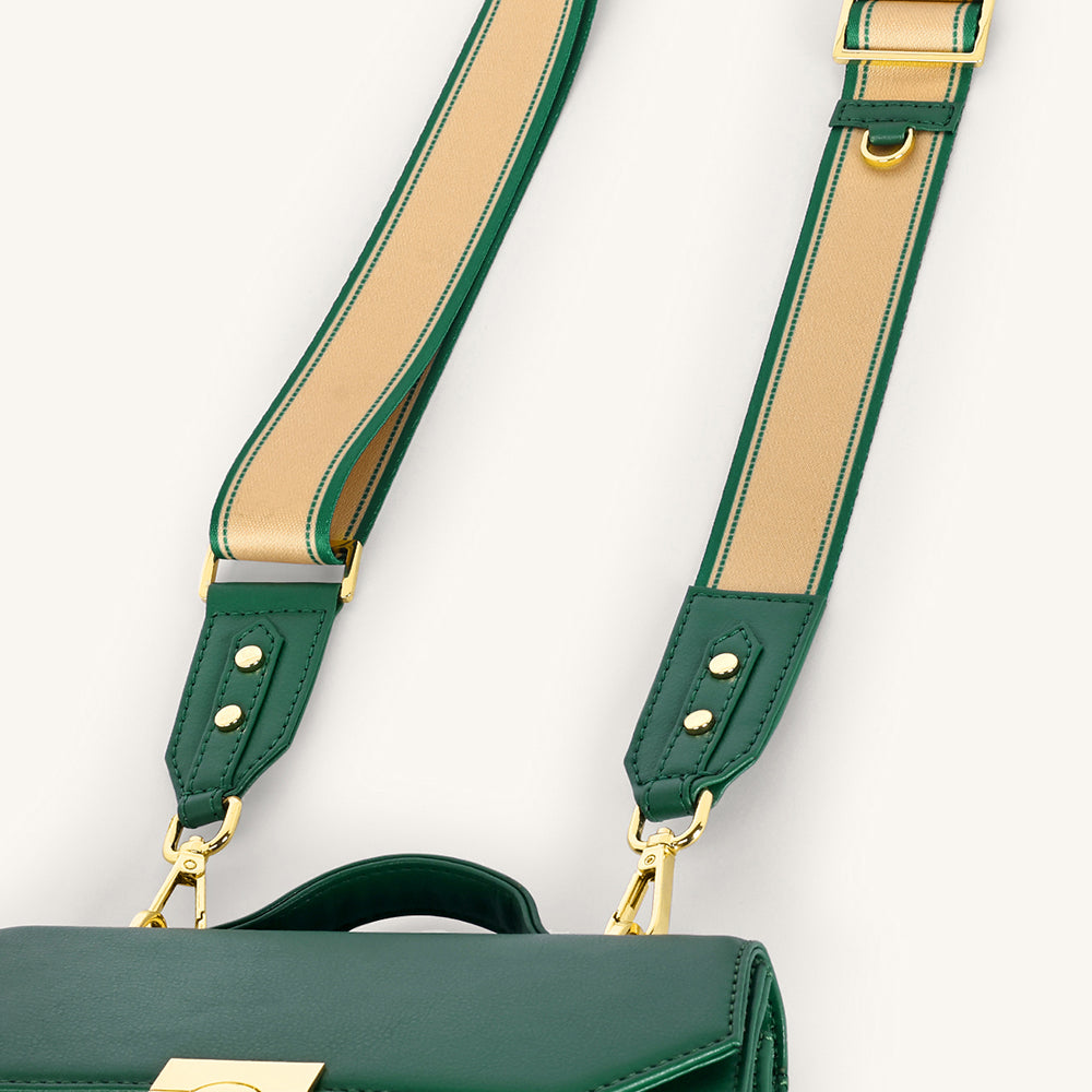 Marissa Coordinate Bag Strap - Garden Green